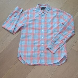 EUC Bonobos Shirt Men's sz M Slim Fit Multicolored Plaid Button Down Long Sleeve